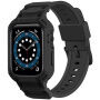 Izdržljiva Armor maska s remenom za Apple Watch 42mm (Series 10 / 11) - crna