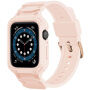 Izdržljiva Armor maska s remenom za Apple Watch 42mm (Series 10 / 11) - ružičasta