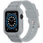 Izdržljiva Armor maska s remenom za Apple Watch 42mm (Series 10 / 11) - siva