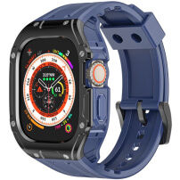 Izdržljivo kućište s remenom i obloženim okvirom za Apple sat Ultra 49mm - tamnoplavi