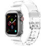 Izdržljiva maska s prozirnim remenom za Apple Watch 42mm (Series 10 / 11) - prozirna