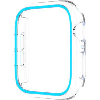 xDfind transparentna Futrola sa svjetlećim okvirom za Apple Watch 44mm - plava