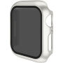 Metalna futrola s kaljenim Anti-Spy staklom za Apple Watch 45mm - starlight