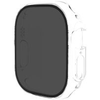 Sjajna futrola s kaljenim Anti-Spy staklom za Apple Watch Ultra 49mm - prozirna
