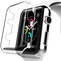 Futrola sa zaštitom ekrana za Apple Watch 38mm - prozirna
