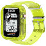 Torbica s prozirnim remenom za Apple Watch 41mm / 40mm / 38mm - neonska žuta