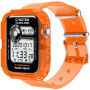 Torbica s prozirnim remenom za Apple Watch 41mm / 40mm / 38mm - narančasti