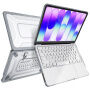 Otporna maska sa strukturom saća i sklopivim nožicama za MacBook Neo (A3404) - siva