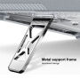 Otporna maska sa strukturom saća i sklopivim nožicama za MacBook Neo (A3404) - siva