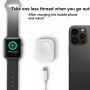 xDfind mini prijenosni bežični punjač za Apple Watch - crni