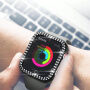 xDfind metalna futrola optočena kamenčićima za Apple Watch Ultra 49mm - ružičasta
