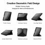 XDcase futrola s origami stalakom i prostorom za Apple Pencil za iPad Air 13" (2024-2026) / Pro 12,9" (2018-2022) - crna