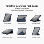 XDcase futrola s origami stalakom i prostorom za Apple Pencil za iPad Air 13" (2024-2026) / Pro 12,9" (2018-2022) - tamnoplava