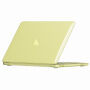 Sjajna prozirna maska za MacBook Neo (A3404) - citrusno žuta