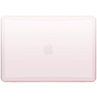 DUX DUCIS LCGB Series matna prozirna maska za MacBook Neo (A3404) - ružičasta