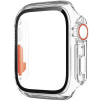 Futrola u stilu Watch Ultra sa kaljenim staklom za Apple Watch 41mm - prozirno
