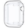 Sjajna futrola od meke plastike sa zaštitom zaslona za Apple Watch 45mm - prozirna