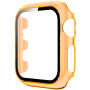 Prozirna futrola sa kaljenim staklom za Apple Watch 42mm - narančasto