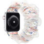xDfind remen/narukvica za sat u stilu gumice s cvjetnim uzorkom za Apple Watch Ultra 49mm / 46mm / 45mm / 44mm / 42mm - ružičasto-ljubičasti