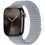 xDfind najlonski remen/narukvica za sat s čičak zatvaračem za Apple Watch 42mm / 41mm / 40mm / 38mm - sivi