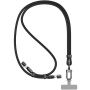 WEKOME WDC-70 2u1 pleteni kabel za punjenje i prijenos podataka i vezica - USB-C na USB-C - 1,6 m - crni
