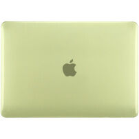 Sjajna prozirna maska za MacBook Neo (A3404) - citrusno žuta