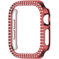 xDfind metalik Futrola ukrašena kamenčićima za Apple Watch 40mm - crvena