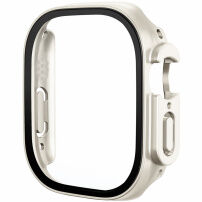 xDfind metalna futrola s kaljenim staklom za Apple Watch Ultra 49mm - starlight