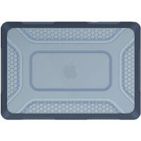 Otporna maska sa strukturom pčelinjeg saća i sklopivim nožicama za MacBook Neo (A3404) - tamnoplava