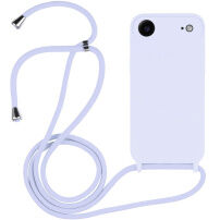 Silikonska maska s vezicom za iPhone Air - svjetloljubičasta