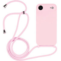 Silikonska maska s vezicom za iPhone Air - ružičasta