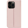 DUX DUCIS flip futrola za iPhone 14 Pro - ružičasto-zlatna