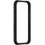 Zaštitni silikonski okvir za iPhone 16 - crni