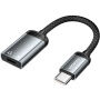 ESSAGER audio i redukcije za punjenje - Lightning na USB-C - siva
