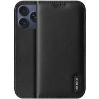 DUX DUCIS Hivo kožna flip maska za iPhone 17 Pro Max - crna