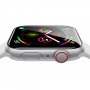 NILLKIN kaljeno 3D staklo s crnim okvirom za Apple Watch 44mm