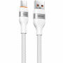 WEKOME WDC-C31 pleteni kabel za punjenje i prijenos podataka - USB-A na USB-C - 1,2 m - bijeli