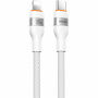 WEKOME WDC-C33 pleteni kabel za punjenje i prijenos podataka - USB-C na Lightning - 2 m - bijeli