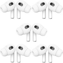 Zaštitne navlake za slušalice za AirPods Pro 3 - 5 kom - bijele