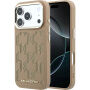 Karl Lagerfeld Perforated Monogram maska s MagSafe za iPhone 17 Pro Max - bež