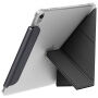 UNIQ Camden Lite futrola s origami stalkom i prostorom za Apple Pencil za iPad 10,9" (2022) / 11" (2025) - tamnosiva
