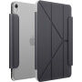 UNIQ Camden Lite futrola s origami stalkom i prostorom za Apple Pencil za iPad Air 11" (2024-2026) - tamnosiva