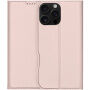 DUX DUCIS Skin Pro flip case za iPhone 16 Pro Max - rose gold