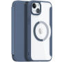 DUX DUCIS Skin X flip futrola sa MagSafe za iPhone 15 Plus - tamno plavo
