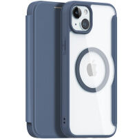 DUX DUCIS Skin X flip futrola sa MagSafe za iPhone 15 Plus - tamno plavo
