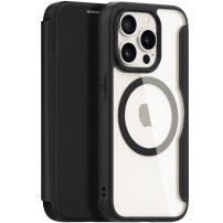 DUX DUCIS Skin X flip futrola sa MagSafe za iPhone 15 Pro - crno