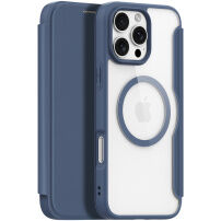 DUX DUCIS Skin X flip case sa MagSafe za iPhone 16 Pro - tamno plava