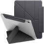 UNIQ Camden Lite futrola s origami stalkom i prostorom za Apple Pencil za iPad Air 11" (2024-2026) - tamnosiva