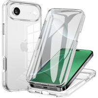 Dvodijelna maska za prednju i stražnju stranu za iPhone Air - prozirna