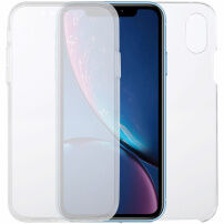 Maskica za prednju i stražnju stranu iPhone XR - Proziran